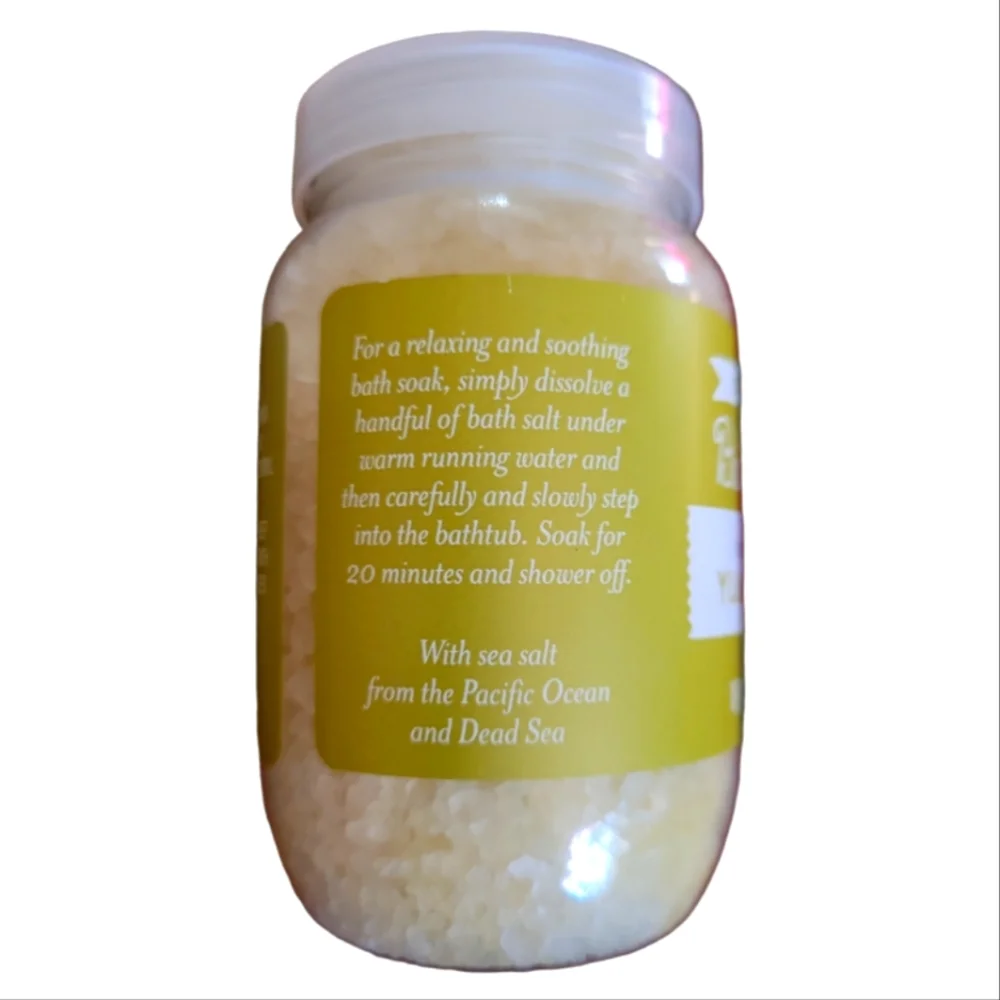 HP 😊 Trader Joe's Bath Salt Indonesian Ylang Ylang Dead Sea & Pacific Ocean